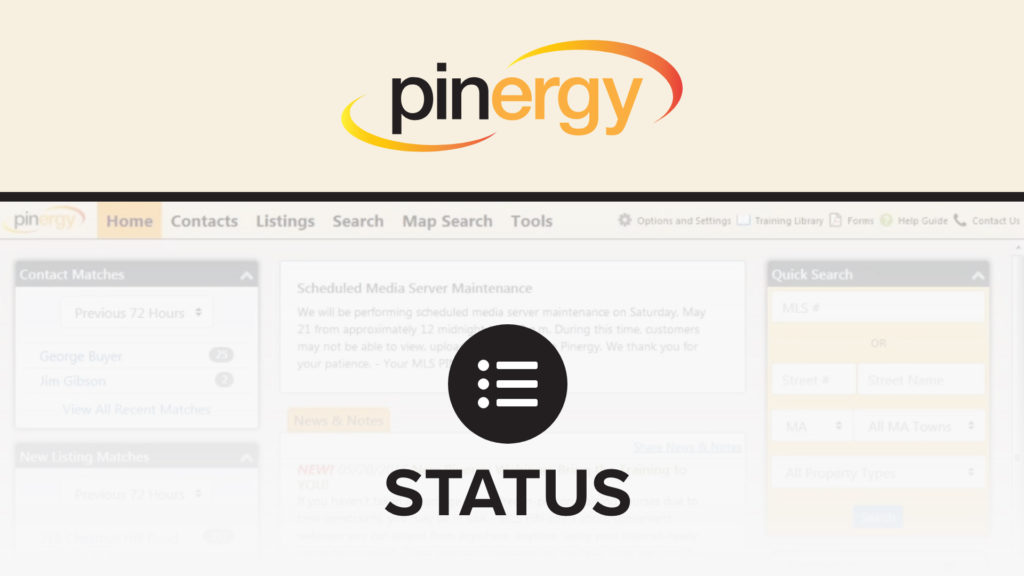 Course Pinergy Status